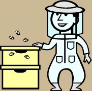 Beekeeper & Hive